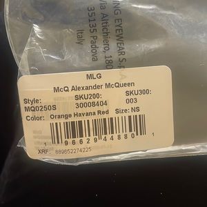 Alexander McQueen sunglasses